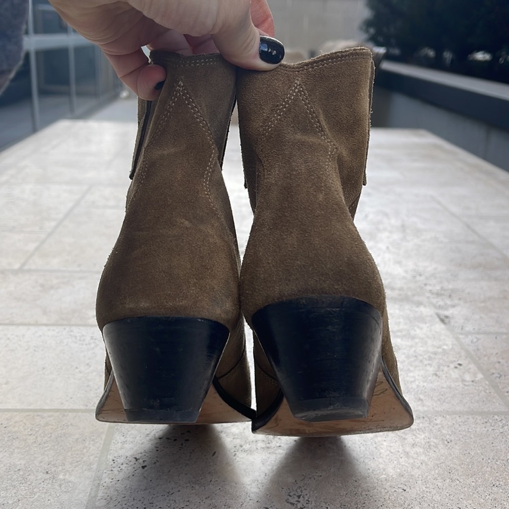Isabel Marant Pointed Toe Western Boot, Size 38. - image 4